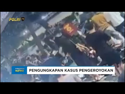 POLRES METRO JAKPUS AMANKAN  7 PELAKU PENGEROYOKAN YANG TEWASKAN 1 KORBAN