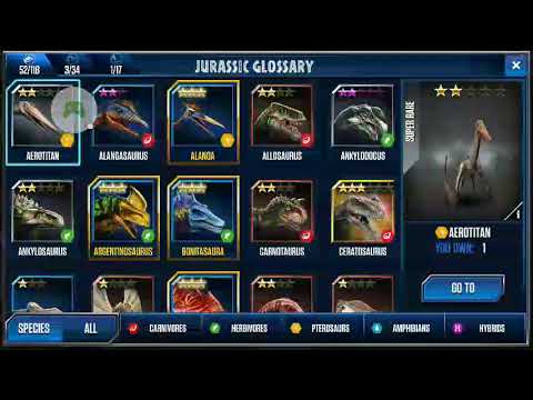 New dinosaur in Jurassic world the game: Acrocanthosaurus