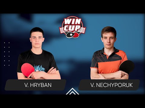 09:30 Vadym Hryban - Vadym Nechyporuk West 1 WIN CUP 01.01.2024 | TABLE TENNIS WINCUP