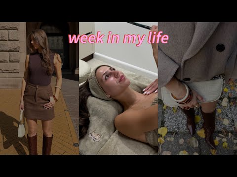 week in my life | процедура по микронидлинг, есенни тоалети, нова холна масичка от Kave Home и още 💕