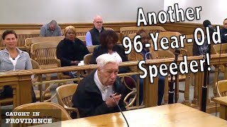 Another 96 Year old speeder &amp; Her boyfriend is a bum!