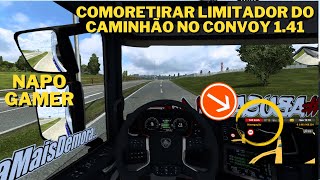 COMO TIRAR O LIMITADOR DE VELOCIDADE DO CAMINHÃO NO CONVOY ETS2 1.41 | SEM LIMITATOR DE VELOCIDADE