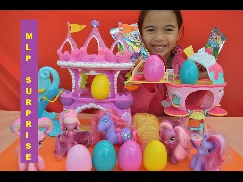 My Little Pony Blind Bags MLP Surprise Eggs Huevos Sorpresa MLP Collection Holiday Special Video