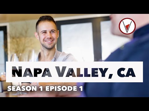 Visite e aprenda sobre o mundialmente famoso Napa Valley, Califórnia -V é para Vino Wine Show (episódio completo)
