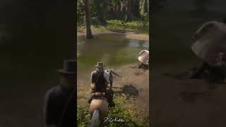 This is why I never use fast travel - #rdr2 #shorts