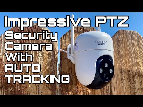 MUBVIEW QB320 PTZ Security Camera with Auto Tracking Review and Test