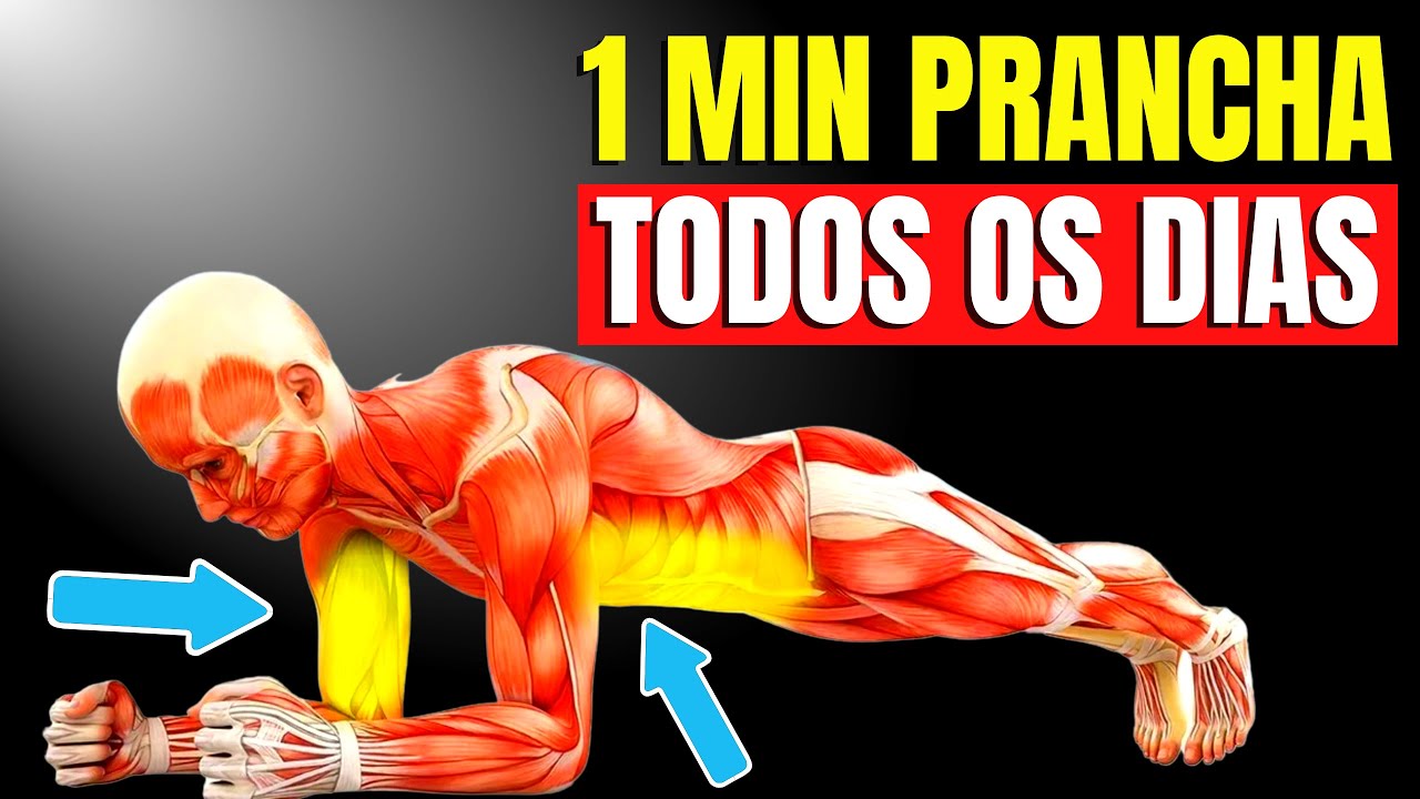 O que acontece se você fizer PRANCHA todos os DIAS | CORPO HIPERTROFIADO