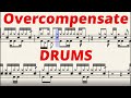 Overcompensate  - Twenty One Pilots - Drums Sheet Music
