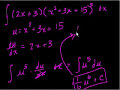 Indefinite Integration – Part IV Video Tutorial