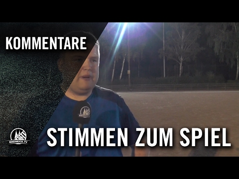 Die Stimme zum Spiel (SC Weiler-Volkhoven - SV Rot-Schwarz Neubrück, Viertelfinale, Bitburger-Pokal)