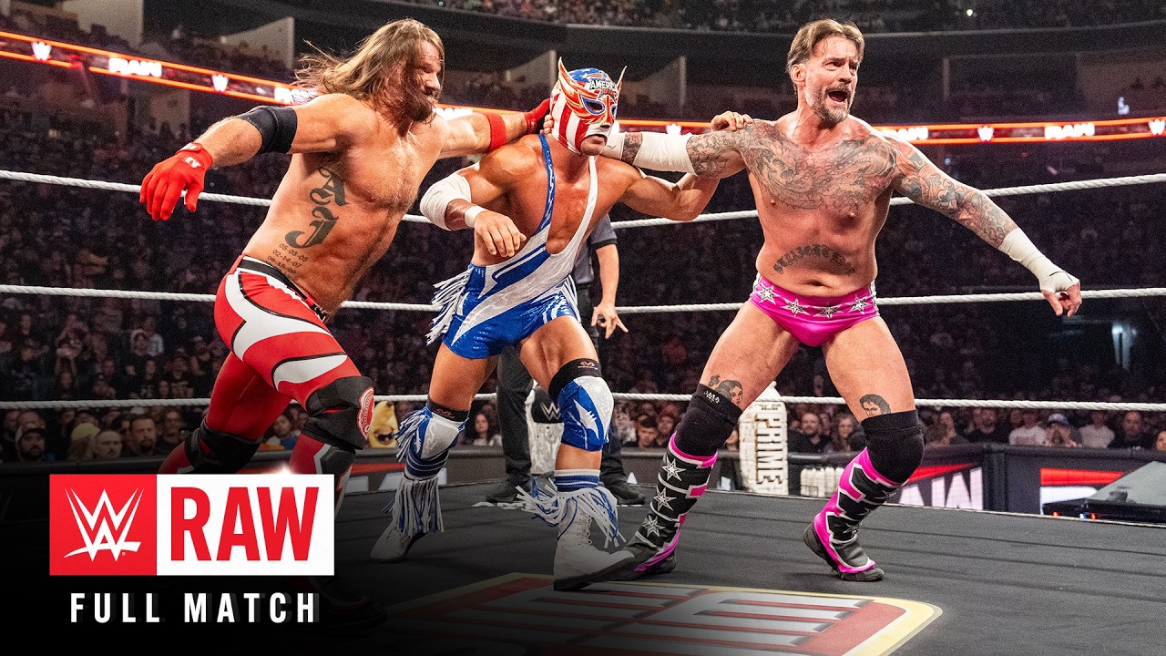 FULL MATCH: CM Punk vs. AJ Styles vs. El Grande Americano: Raw, June 2, 2025
