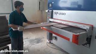 MÁY CHÀ NHÁM VENEER 1300MM SHENGSHING - VENEER SANDING MACHINE