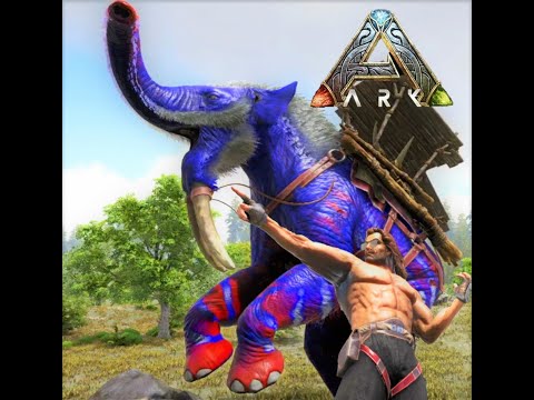 Taming a Super Elephant! Deinotherium Taming Guide Ark: Survival Evolved