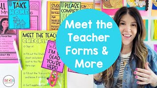 Meet the Teacher Ideas