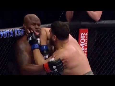 Tai Tuivasa vs Derrick Lewis elbow KO !! Ufc 271