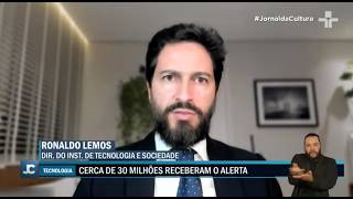 Alerta falso da Defesa Civil | Jornal da Cultura com Ronaldo Lemos
