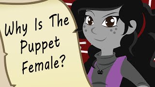 Glass of Water - Why Is The Puppet Female?