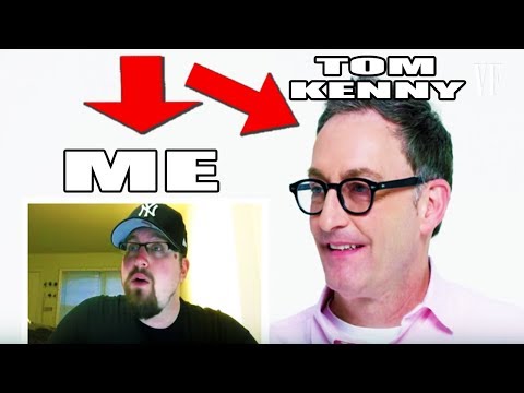 My Reaction to Tom Kenny's Vanity Fair Impression Video (Tom Kenny Reacts to my Heffer impression)