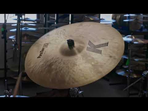 Zildjian K 22" Paper Thin Crash Cymbal 1998g image 7