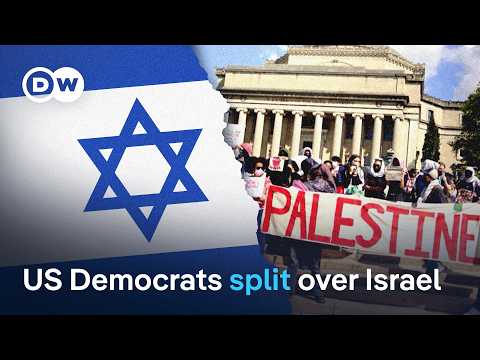 US Democrats divided over US support for Israel | DW News