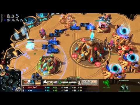 MC vs. aLive G1 - PvT - CYBBET RACE WARS