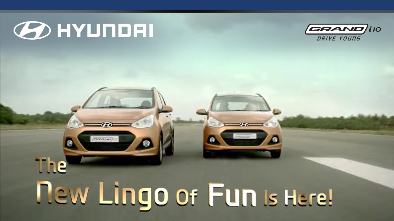 Hyundai Grand i10 -- The New Lingo of Fun