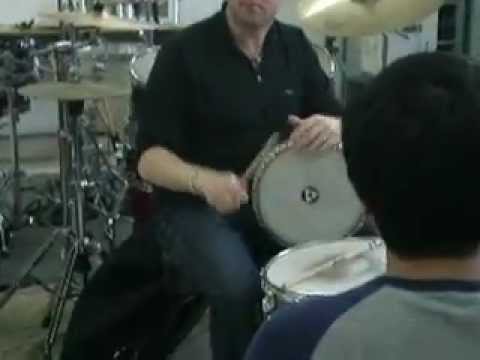 Drums & Darbuka Workshop RUBEN VAN ROMPAEY - Music University, China