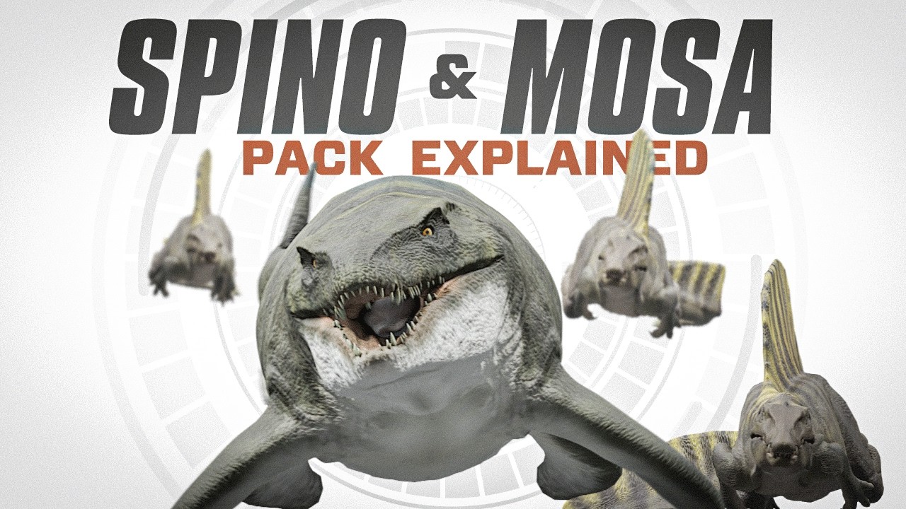 Jurassic World’s Spino and Mosasaur Pack EXPLAINED
