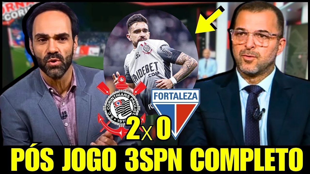 PÓS JOGO ESPN COMPLETO! CORINTHIANS ESMAGA FORTALEZA E GARANTE VANTAGEM! NOTÍCIAS DO CORINTHIANS