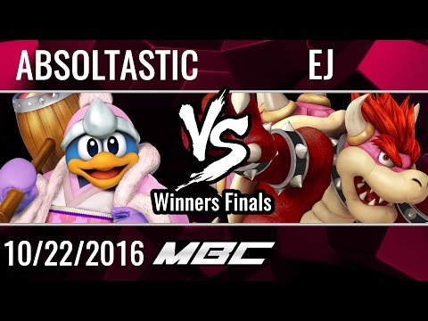 Absoltastic vs EJ   Winners Finals - MBC4 - Smash Bros. Wii U