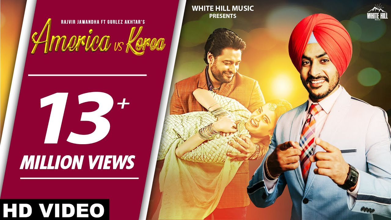 America Vs Korea Lyrics  | Kaka Ji | Aarushi Sharma | Gurlez Akhtar | Laddi Gill