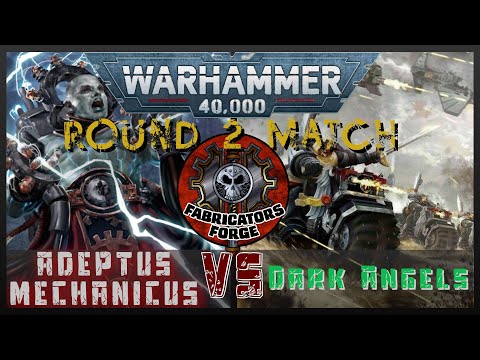 May 2021 40k RTT - Round 2 - Admech (Erik) vs Dark Angels (Sam)