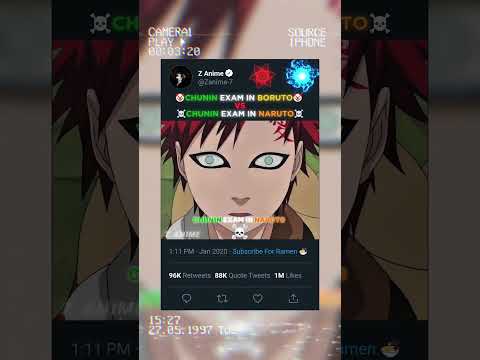 Chunin Exams Then vs Now… What Happened?! 😨🔥 #shorts #anime #naruto