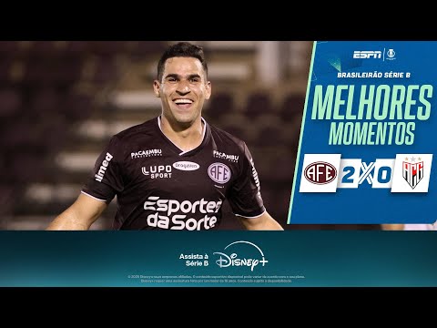 FERROVIÁRIA faz um em cada tempo contra o ATLÉTICO-GO e vence a primeira na Série B; VEJA os lances