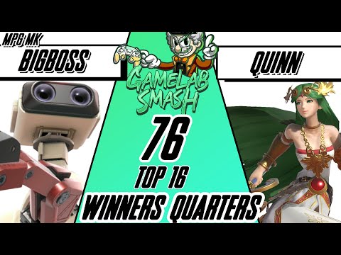 GameLab-Smash #76 Big Boss (Rob) Vs Quinn (Palutena)