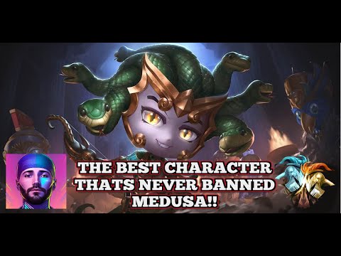 Medusa Is Free Wins & Is Never Banned (Here's Why) - Season 9 Grandmaster Ranked 1v1 Duel - SMITE