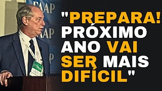 CIRO GOMES  ALERTA SOBRE O FUTURO DA ECONOMIA DO BRASIL COM PT