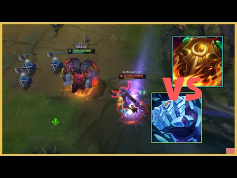 Sunfire Aegis Ornn Vs Frostfire Gauntlet Shen | League of Legends Clip