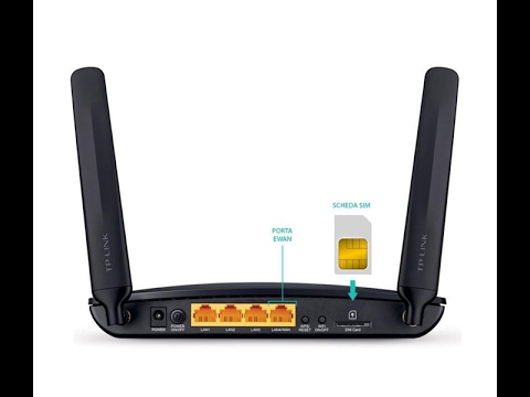How to configure tp link wireless n 4g lte router with sim c...