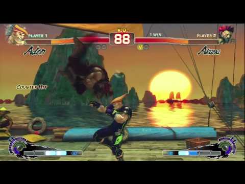 Four Wude (Akuma) vs EX Jermaine (Adon) SSF4: AE 2012 HD [4/4]