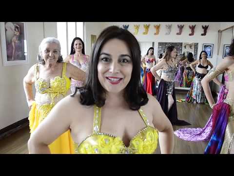 Dança do ventre com véu de seda, parte 6.