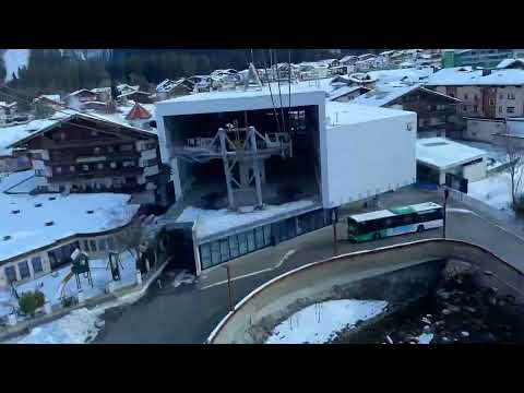 Penkenbahn Mayrhofen Talfahrt 03.02.2022