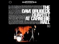 The Dave Brubeck Quartet - For All We Know - At Carnegie Hall (1963)