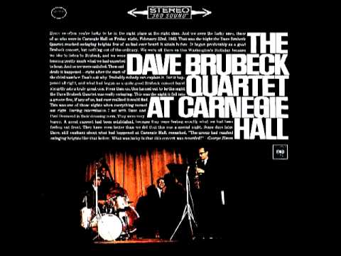The Dave Brubeck Quartet - For All We Know - At Carnegie Hall (1963)