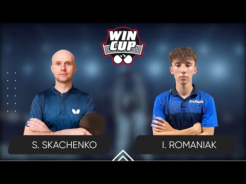13:00 Serhii Skachenko - Ivan Romaniak West 3 WIN CUP 31.08.2024 | Table Tennis WINCUP