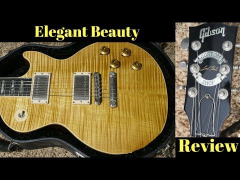 Now That's What I Call Fancy! 1997 Gibson Les Paul Elegant Natural Flame Top | Review and Demo Video