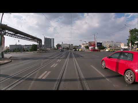 Cab View Linia 8 Iași Bozankaya Tram.