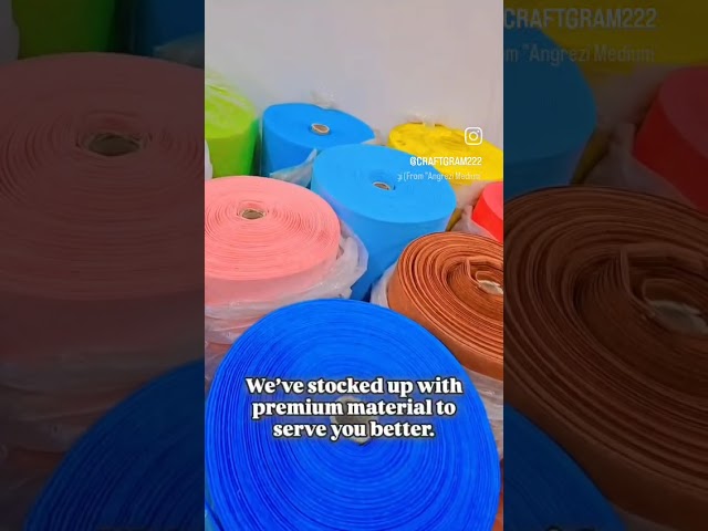 Vídeo relacionado con Felt Sheets Pack - Crafting Supplies for Hobbyists | Polyester Fabric with Soft Texture, DIY Costume Material, Scrapbooking Accessory, Home Decor Tool, School Art Project Aid for Kids Artists