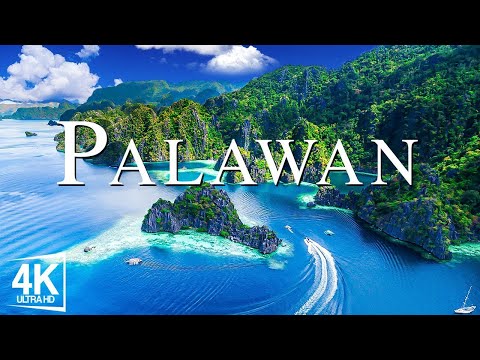 Palawan 4K - Scenic Relaxation Film mit beruhigender Musik (Video 4K Ultra HD)