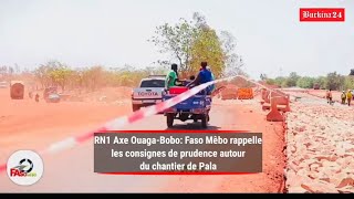 Faso Mêbo appelle à la prudence sur la voie d’accès du CHU de Pala